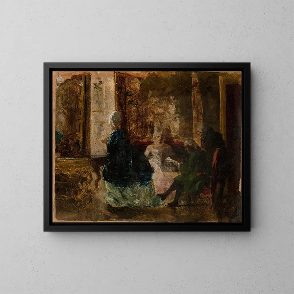 Scène de costume - Maksymilian Gierymski — quadro incorniciato alla parete