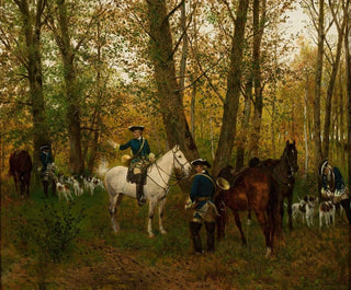 Maksymilian Gierymski - Resting on a hunt.webp