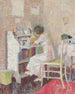 Fille seduta a una scrivania - Malcolm Drummond — vista dell’opera