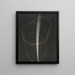 La Plume - Man Ray — quadro incorniciato alla parete