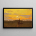 Tramonto - Manfred Lindemann-Frommel — quadro incorniciato alla parete