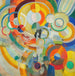 Mange de cochons - Robert Delaunay — vista dell’opera