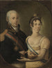 Ritratto di Giovanni VI del Portogallo e di Carlota Joaquina di Spagna - Manuel Dias de Oliveira — vista dell’opera