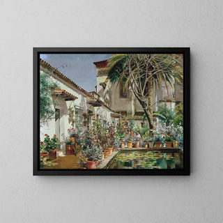 Manuel Garca y Rodrguez - First Atrium of Santa Paula Convent Seville.webp