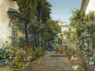 Manuel Garca y Rodrguez - Garden In Seville.webp