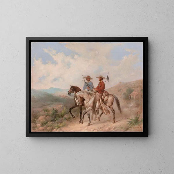 Chicanos - Manuel Serrano — quadro incorniciato alla parete