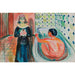 Riproduzione del dipinto Marat al bagno e Charlotte Corday Edvard Munch - Edvard Munch