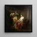 Marc Antoine mortalmente ferito con Cleopatra - Louis Moritz — quadro incorniciato alla parete