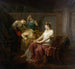 Marc Antoine mortalmente ferito con Cleopatra - Louis Moritz — vista dell’opera