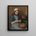 Sbucciare le mele - Marc-Aurèle de Foy Suzor-Coté — quadro incorniciato alla parete