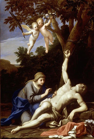 Marcantonio Franceschini - Saint Sbastien soign par Irne.webp