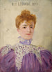 Jeanne Ludwig 1867-1898, sociétaire de la Comédie-Française - Marcel Baschet — quadro incorniciato alla parete