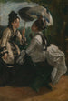 La Conversation - Marcellin-Gilbert Desboutin — quadro incorniciato alla parete