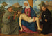 La Pietà con i santi Francesco e Nicola di Tolentino - Marcello Fogolino — vista dell’opera