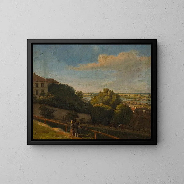 Rue Obona a Varsavia - Marcin Zaleski — quadro incorniciato alla parete