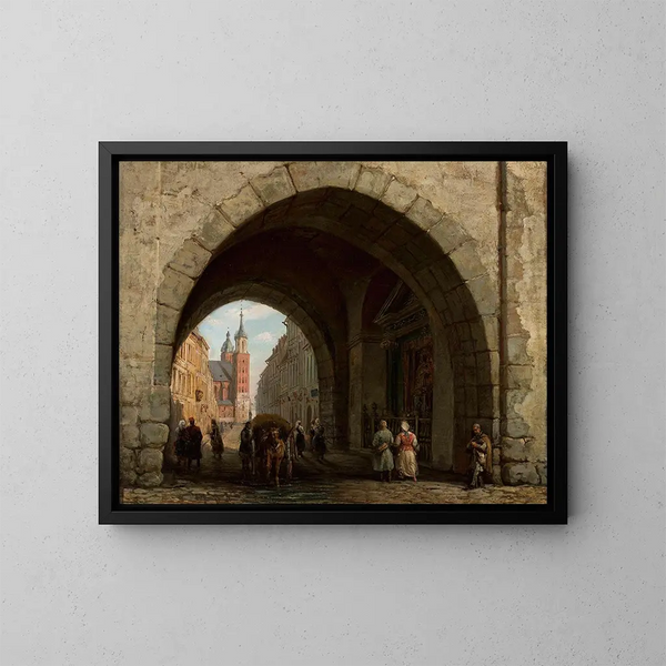 Porte de Saint-Florian à Cracovie - Marcin Zaleski — quadro incorniciato alla parete