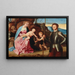 La Sainte Famille avec l'Enfant Saint Jean-Baptiste et Saint Georges - Marco Basaiti — quadro incorniciato alla parete