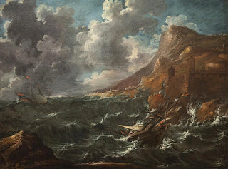 Marco Ricci - Ships in a Gale.webp
