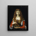 Fille aux cerises - Marco d'Oggiono — quadro incorniciato alla parete