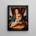 Madonna con Bambino - Marco d'Oggiono — quadro incorniciato alla parete