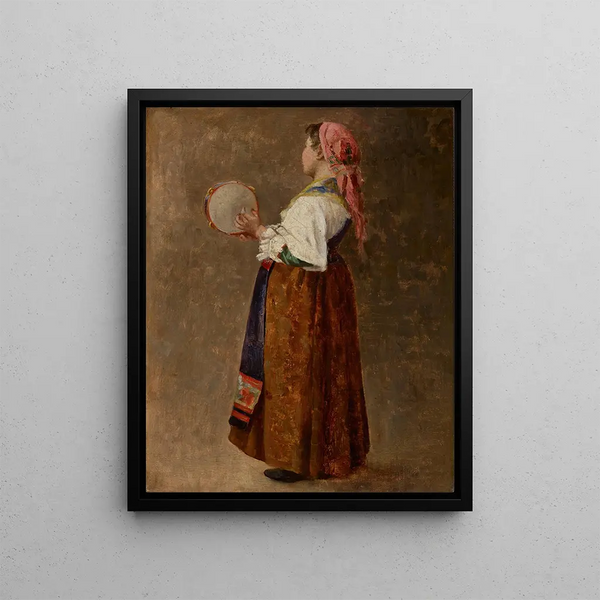 Margaret A Rudisill - The Tambourine Girl.webp