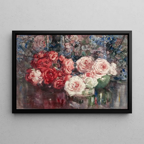 Roses - Margaret Stoddart — quadro incorniciato alla parete