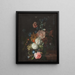 Fiori - Margareta Haverman — quadro incorniciato alla parete