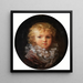 Ritratto di un bambino - Marguerite Grard — quadro incorniciato alla parete