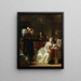 La giovane madre sapiente - Marguerite Gérard — quadro incorniciato alla parete