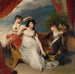 Maria Mathilda Bingham con due dei suoi figli - Sir Thomas Lawrence — ambientato in un interno