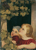 Due bambini alla finestra - Maria Beatrice — vista dell’opera