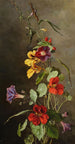 Fleurs de capucines - Maria Kazanowska — vista dell’opera