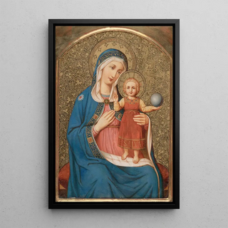 Maria Schoffmann - Virgin and Blessing Christ Child.webp