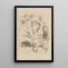 Dissertation sur la génération et les métamorphoses des insectes du Surinam Pl18 - Maria Sibylla Merian — quadro incorniciato alla parete