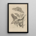 Dissertation sur la génération et les métamorphoses des insectes du Surinam Pl20 - Maria Sibylla Merian — quadro incorniciato alla parete