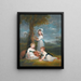 Il conte di Lincoln e le sue sorelle - Maria Spilsbury — quadro incorniciato alla parete