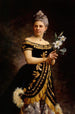 Ritratto della cantante d'opera Ida Basilier-Magelsen in Philine nell'opera Mignon di Ambroise Thomas - Maria Wiik — vista dell’opera