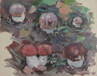 Funghi - Maria Yakunchikova — vista dell’opera