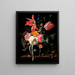 Nature morte ai fiori - Maria van Oosterwijck — quadro incorniciato alla parete