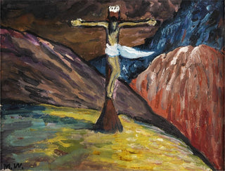 Golgotha - Marianne von Werefkin — vista dell’opera