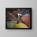 Golgotha - Marianne von Werefkin — quadro incorniciato alla parete