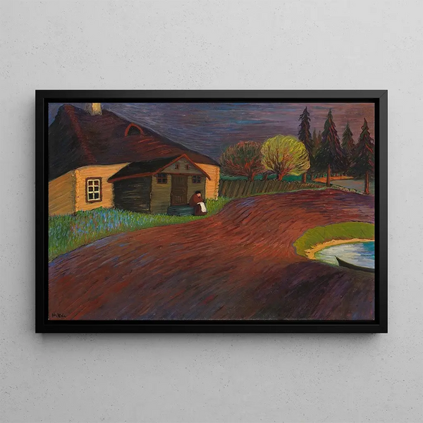 Souvenir - Marianne von Werefkin — quadro incorniciato alla parete