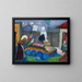 Le lavandaie - Marianne von Werefkin — quadro incorniciato alla parete