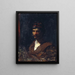 Busto d'uomo allegoria di Bacco - Mariano Fortuny Marsal — quadro incorniciato alla parete