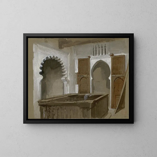 Mariano Fortuny Marsal - Nuestra casa en Tetun Our house in Tetouan.webp