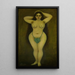 Ève au paradis - Mariano Silva Vandeira — quadro incorniciato alla parete