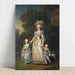 Riproduzione del dipinto Marie Antoinette e i suoi figli al Trianon di Adolf Ulrik Wertmüller