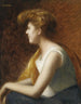Ritratto di profilo di una giovane donna - Marie-Augustin Zwiller — vista dell’opera