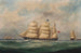 Le John Paterson in tre posizioni al largo di Le Havre - Marie-Edouard Adam — vista dell’opera