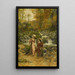 Au bord du Sichon - Marie-François Firmin-Girard — quadro incorniciato alla parete